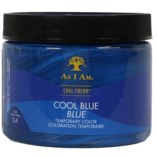 As I Am Curl Color Cool Blue Temporary Color