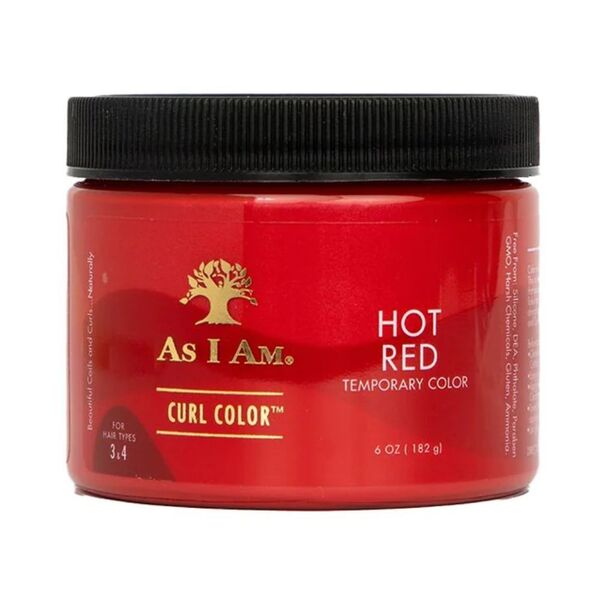 As I Am Curl Color - Hot Red - 6Oz