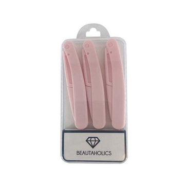 Beautaholics Folding Dermaplaner & Eyebrow Shaper - Pink