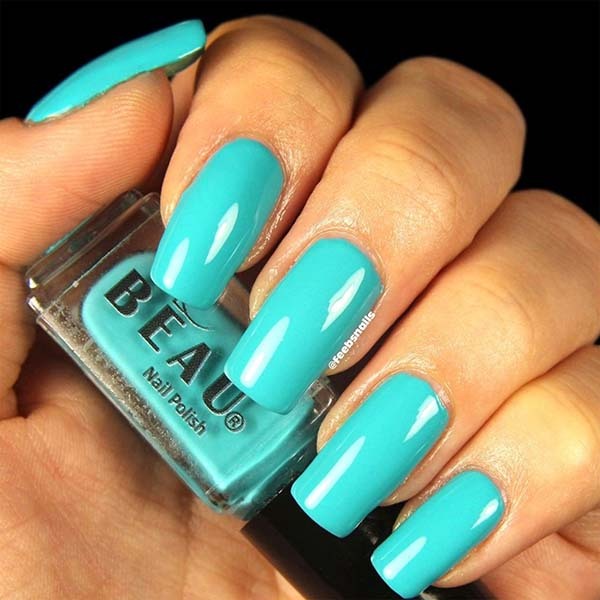 Beau Polish Teal Me About It Neon Nail Polish 10Ml