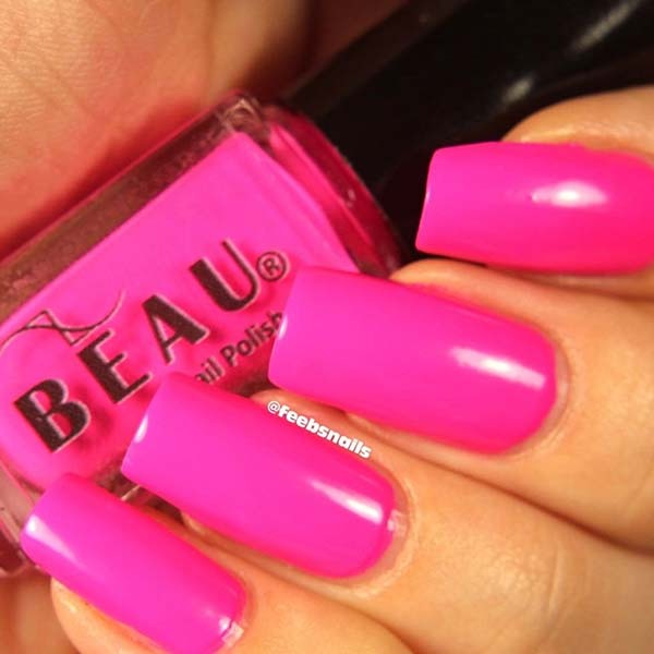 Beau Polish Your Fucshia Is Bright Neon Nail Polish 10Ml