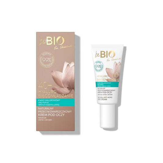 Bebio Hyaluro Biorejuvenating Anti-Aging Eye Cream 40+ 15Ml