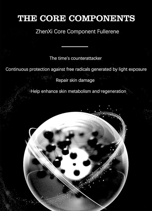 Anti-Wrinkle Lifting Deep Collagen Face Mask - Black Hydrating & Anti-Aging with Fullerene & Black Pearl Essence for Firming & Moisturizing Skin (4 pieces/box)