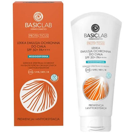 Basiclab Light Protective Body Emulsion Spf50+ Pa++++ 100Ml