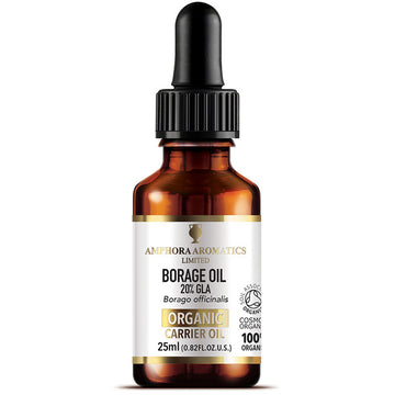 Amphora Aromatics Cosmos Organic Borage Oil (20% Gla) 25Ml