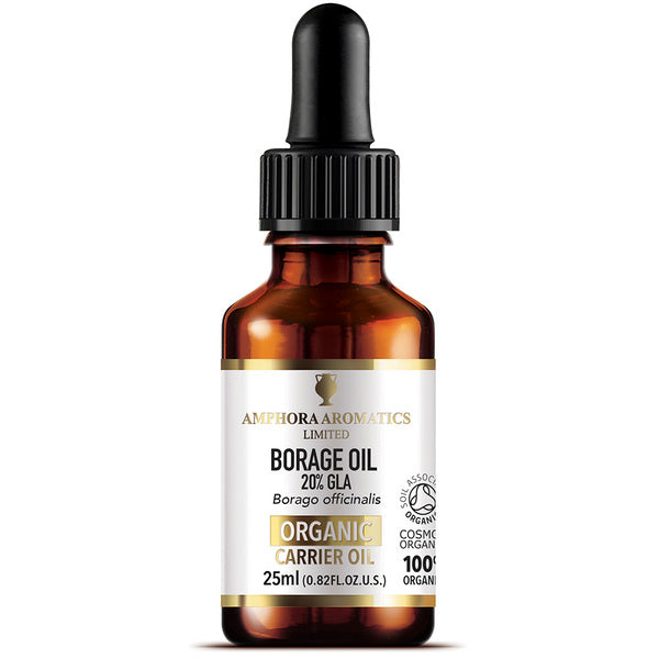 Amphora Aromatics Cosmos Organic Borage Oil (20% Gla) 25Ml