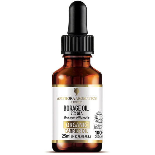 Amphora Aromatics Cosmos Organic Borage Oil (20% Gla) 25Ml
