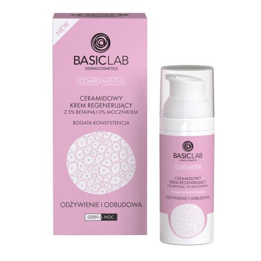 Basiclab Ceramide Regenerating Cream Rich Consistency 50Ml