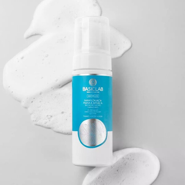 Basiclab Cleansing Foam For Dry And Sensitive Skin 150Ml