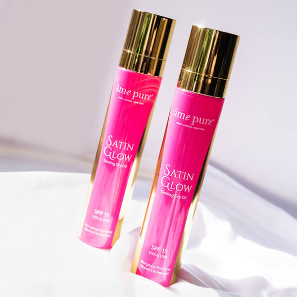 Âme Pure Satin Glow™ Sunscreen Tanning Oil | Spf 15 140Ml