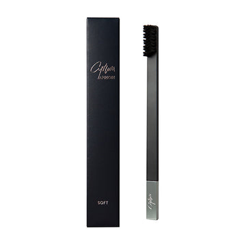 Apriori Black Silver Soft Toothbrush