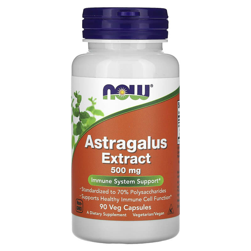 NOW Foods, Astragalus Extract, 500 mg