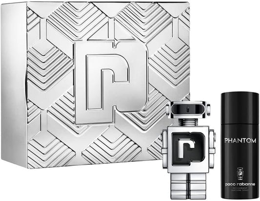Paco Rabanne Phantom Set: Edt Spray 100Ml + Deodorant Spray 150Ml
