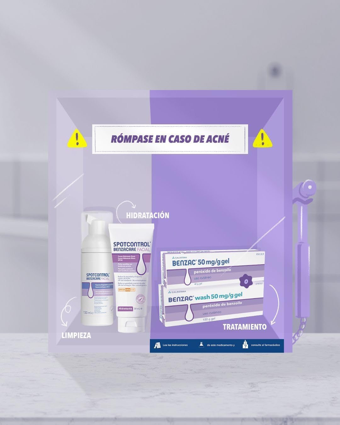 Acnecide Daily Moisturiser Spf30 for Sensitive Skin, 50 ml