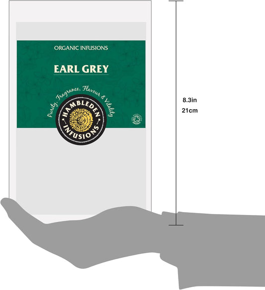 Hamblden Herbs Organic Earl Grey Loose Leaf Infusion 55G (6 X 55G Pouches)