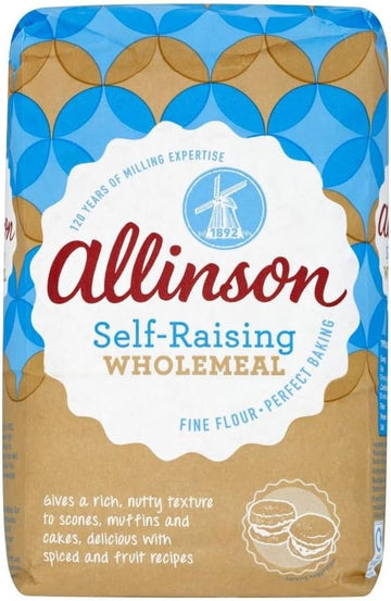 Allinson Wholemeal Self Raising Flour (1.5Kg) - Pack Of 6