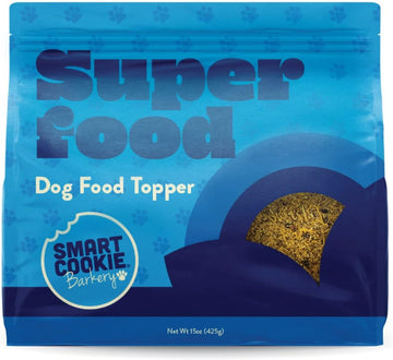 Smart Cookie Natural Dog Food Topper - Superfood - Dog Meal Mixer For All Ages - Food Topper For Picky Eaters And For Boosting Nutrition - Non Gmo, Made In The Usa - 15 Oz Bag (30 Day Supply)