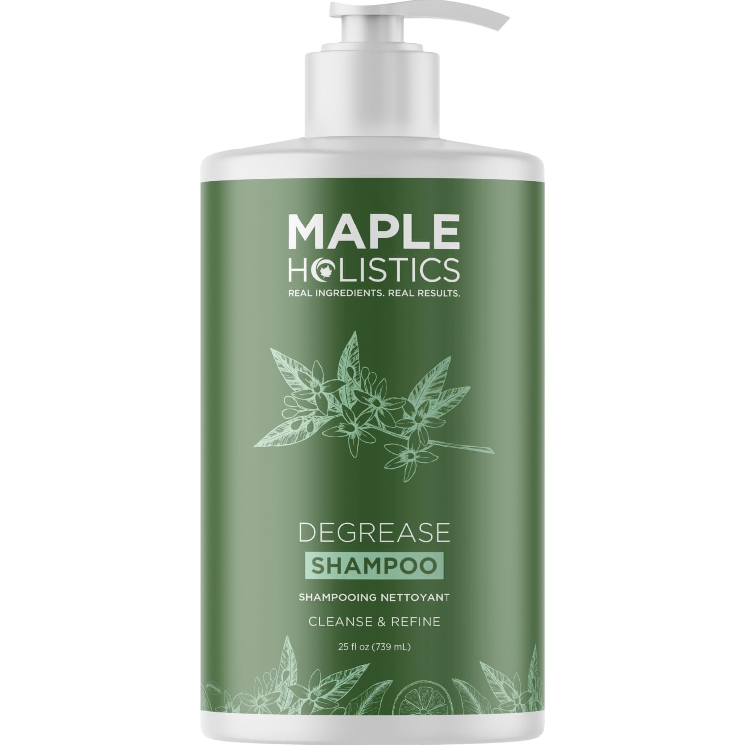 Clarifying Shampoo For Build Up And Oily Hair - Deep Cleansing Shampoo With Rosemary - Refreshing Lemon For Greasy Hair & Jojoba Oil For Scalp Cleanser - Anti Residue Shampoo For Healthy Scalp - 25 Oz