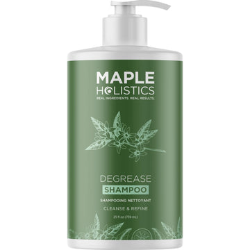 Clarifying Shampoo For Build Up And Oily Hair - Deep Cleansing Shampoo With Rosemary - Refreshing Lemon For Greasy Hair & Jojoba Oil For Scalp Cleanser - Anti Residue Shampoo For Healthy Scalp - 25 Oz