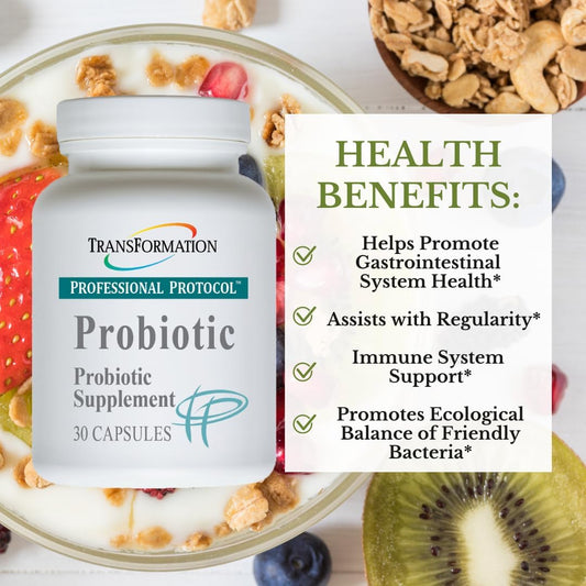 Transformation Enzymes #1 Practitioner Recommended Probiotic - More Than 5 Billion CFU's per Capsule, 30 Capsules