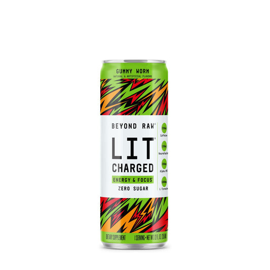 Beyond Raw Lit Charged - Gummy Worm