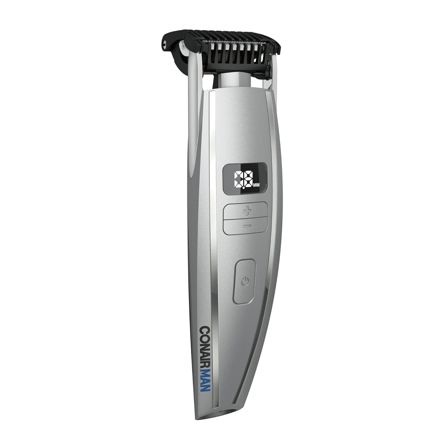 Conairman Beard Trimmer For Men, For Face And Mustache, Wet/Dry Beard And Stubble Trimmer, Flex Contouring Head With 15 Precise Settings And Premium