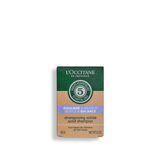 L’Occitane Gentle & Balance Solid Shampoo, 2.1 Oz