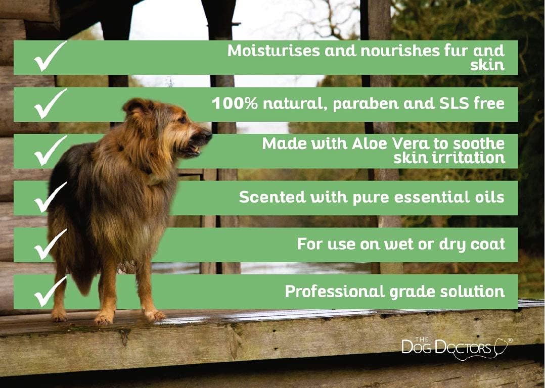 The Dog Doctors Tangle Tamer Natural Grooming Conditioning Spray Helps With De Matting Fur and Knot Removal - Proudly Made In The UK! :Pet Supplies