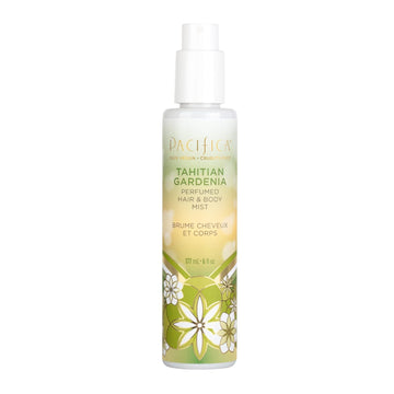 Pacifica Beauty, Tahitian Gardenia Hair Perfume & Body Spray, Citrus Gardenia and Jasmine Notes, Clean Perfume & Fragrance, Vegan & Cruelty Free, Phthalate-Free, Paraben-Free