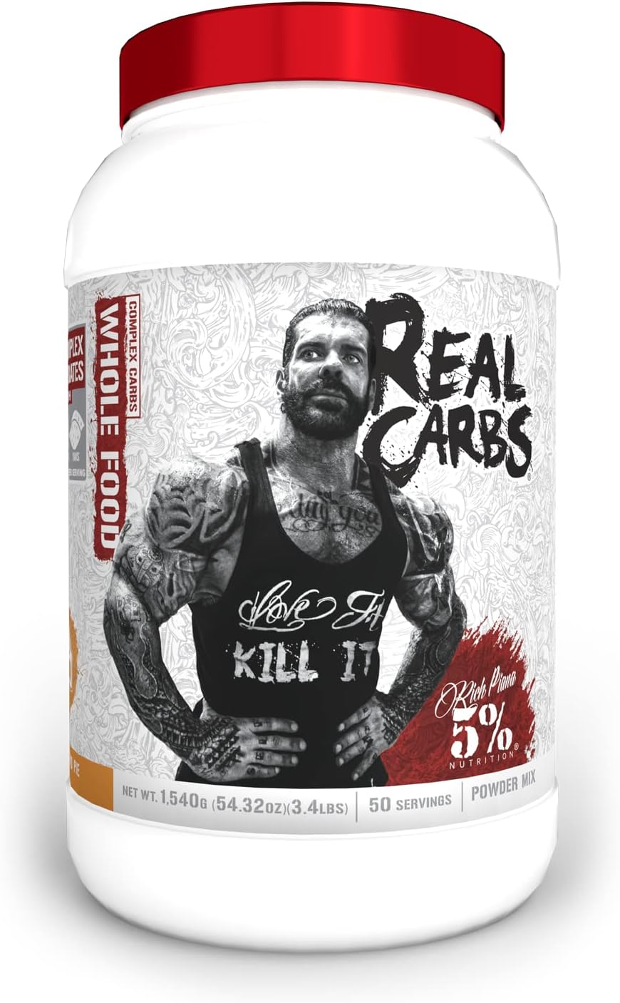 5% Nutrition Rich Piana Real Carbs with Real Food Complex Carbohydrate