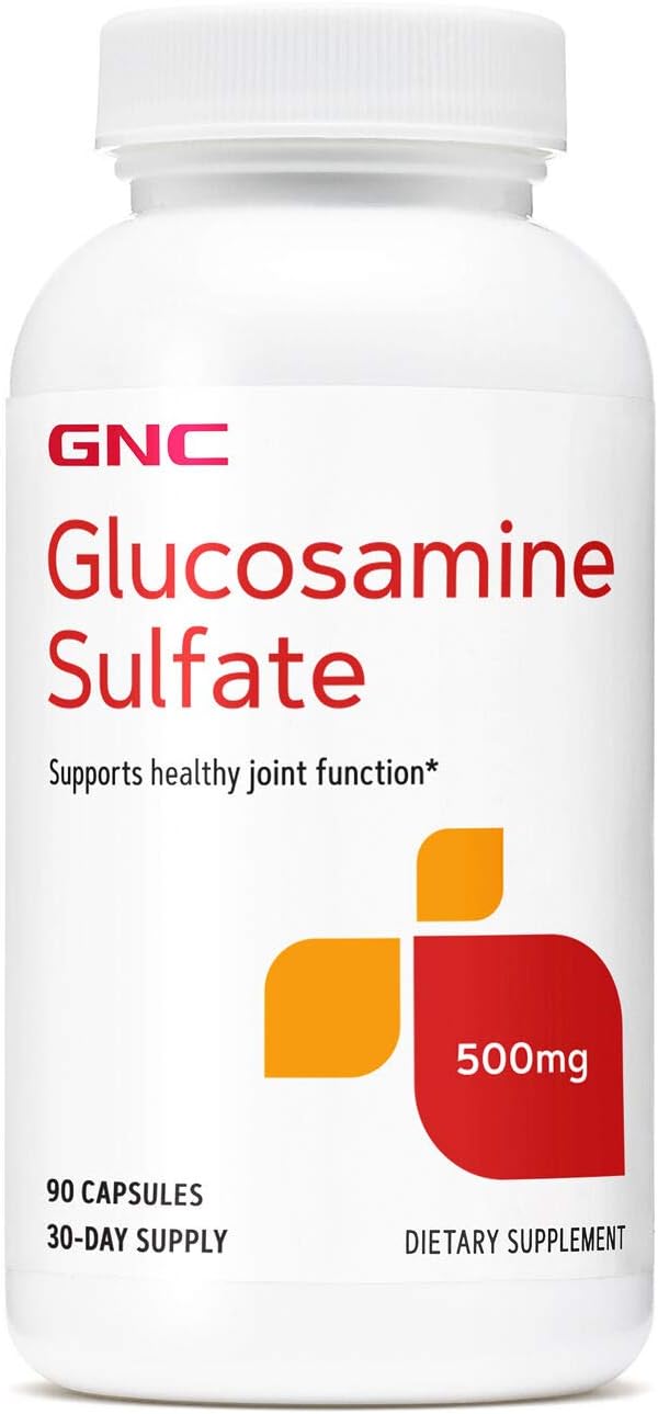 Gnc Glucosamine Sulfate 500 Mg - 90 Capsules, 90 Servings