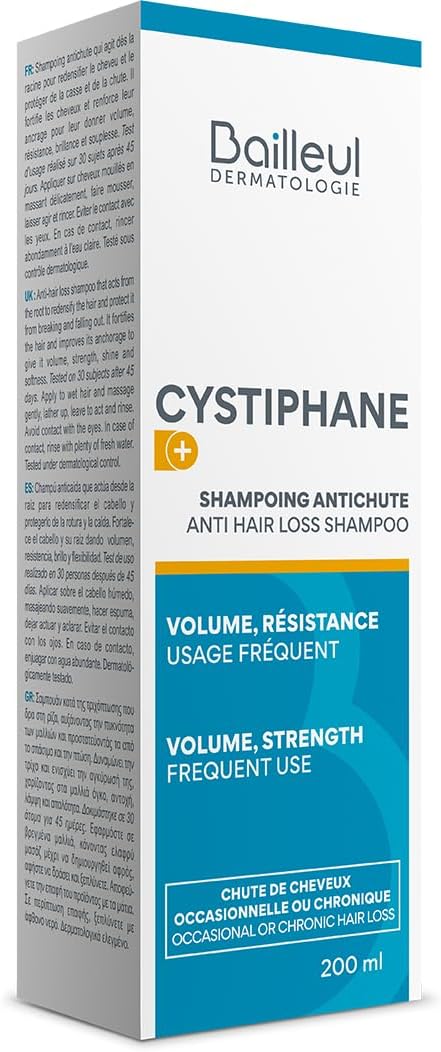 Cystiphane Biorga Anti Hair Loss Shampoo, 1 Pack (1 X 200 Ml)