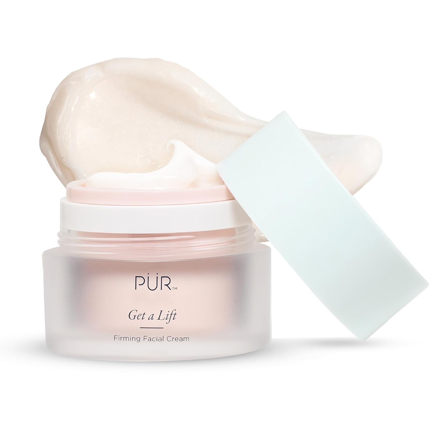 Firming Facial Cream, Get A Lift By Pur Beauty - Triple-Action Lightweight Moisturizer For Face & Neck Tightens Sagging Skin & Restores Firmness For Fine Lines & Wrinkles - Non-Greasy & Gluten Free