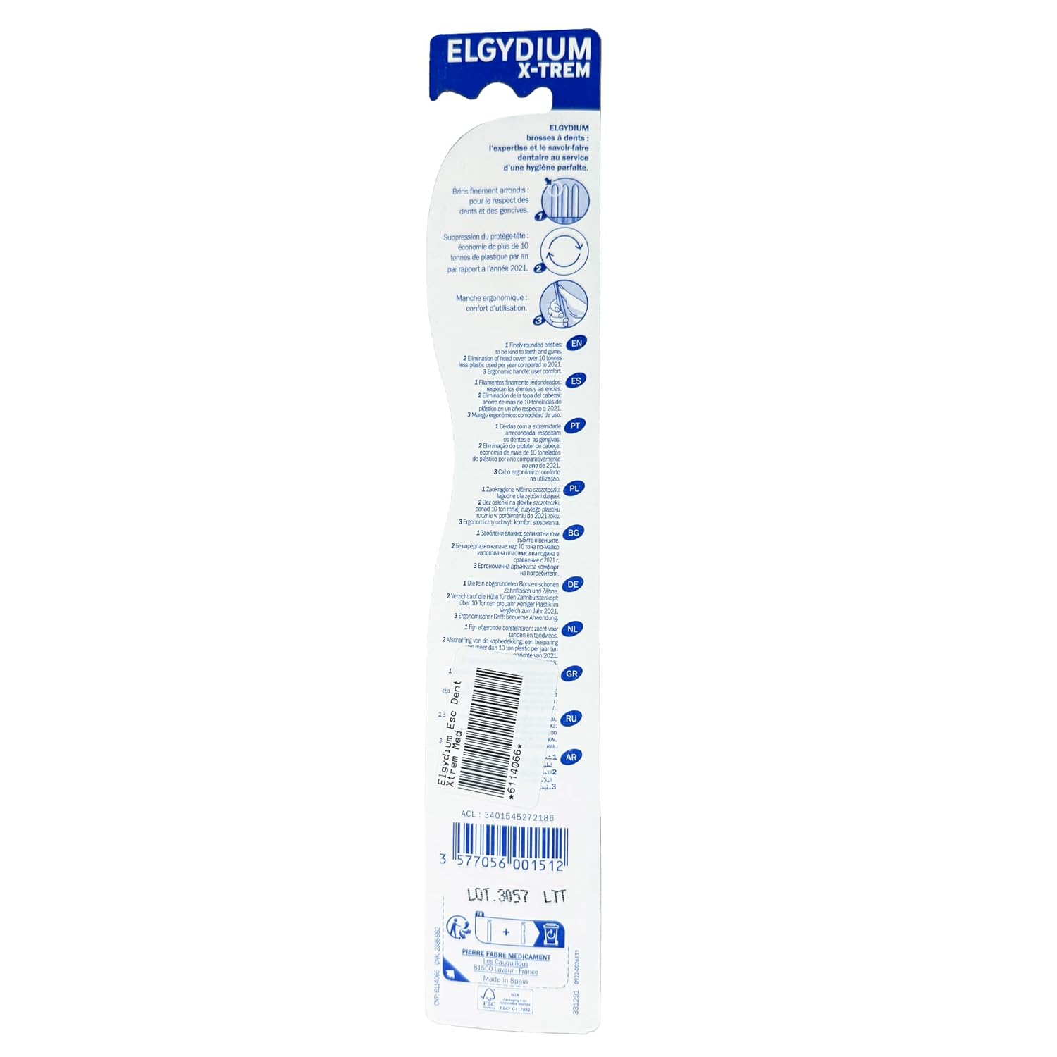 Elgydium, Xtreme Medium Toothbrush