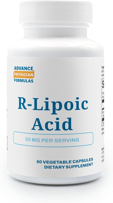 Advance Physician Formulas R-Lipoic Acid, 50 Mg, 60 Vegetable Capsules
