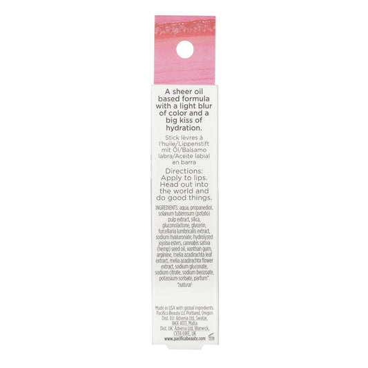 Pacifica Glow Stick Lip Oil - Rosy Glow Women 0.14 oz