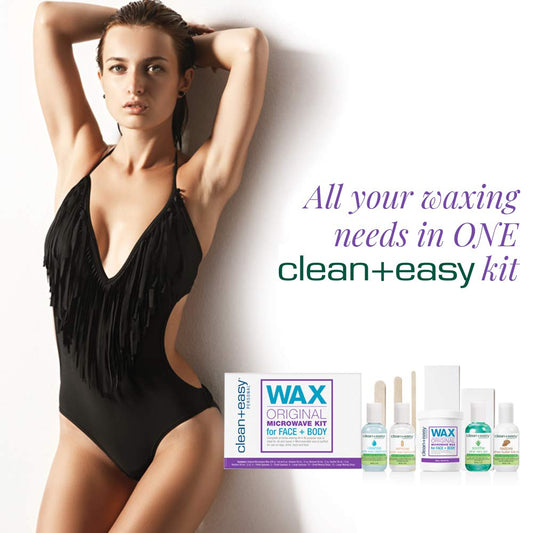 Clean + Easy Original Wax Microwave Kit, 35 Ounce