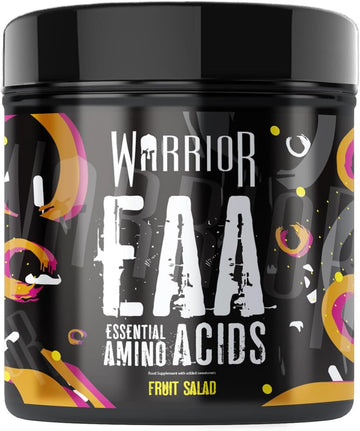 Warrior Eaa - Essential Amino Acids - 360G - Provides Exceptional Support For Recovery & Muscle Soreness - Formula Includes Cyclic Dextrin, Taurine And More, Grape Bubblegum