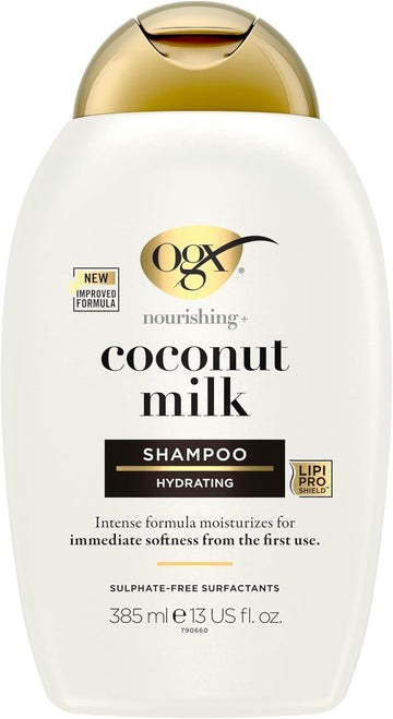 Ogx Coconut Miracle Oil Shampoo For Damaged Hair, 385Ml