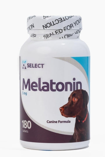 K9 Select Melatonin For Dogs, 5 Mg - 180 Tablets - Dog Melatonin For Larger Breeds - Gentle Well-Being Enhancer - Healthy, Tasty Dog Treats That Promote Overall Health