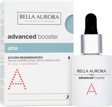 Bella Aurora Advanced Booster Aha | Moisture Wicking Serum With Peeling Effect | Exfoliating & Facial Stain Remover | 30Ml