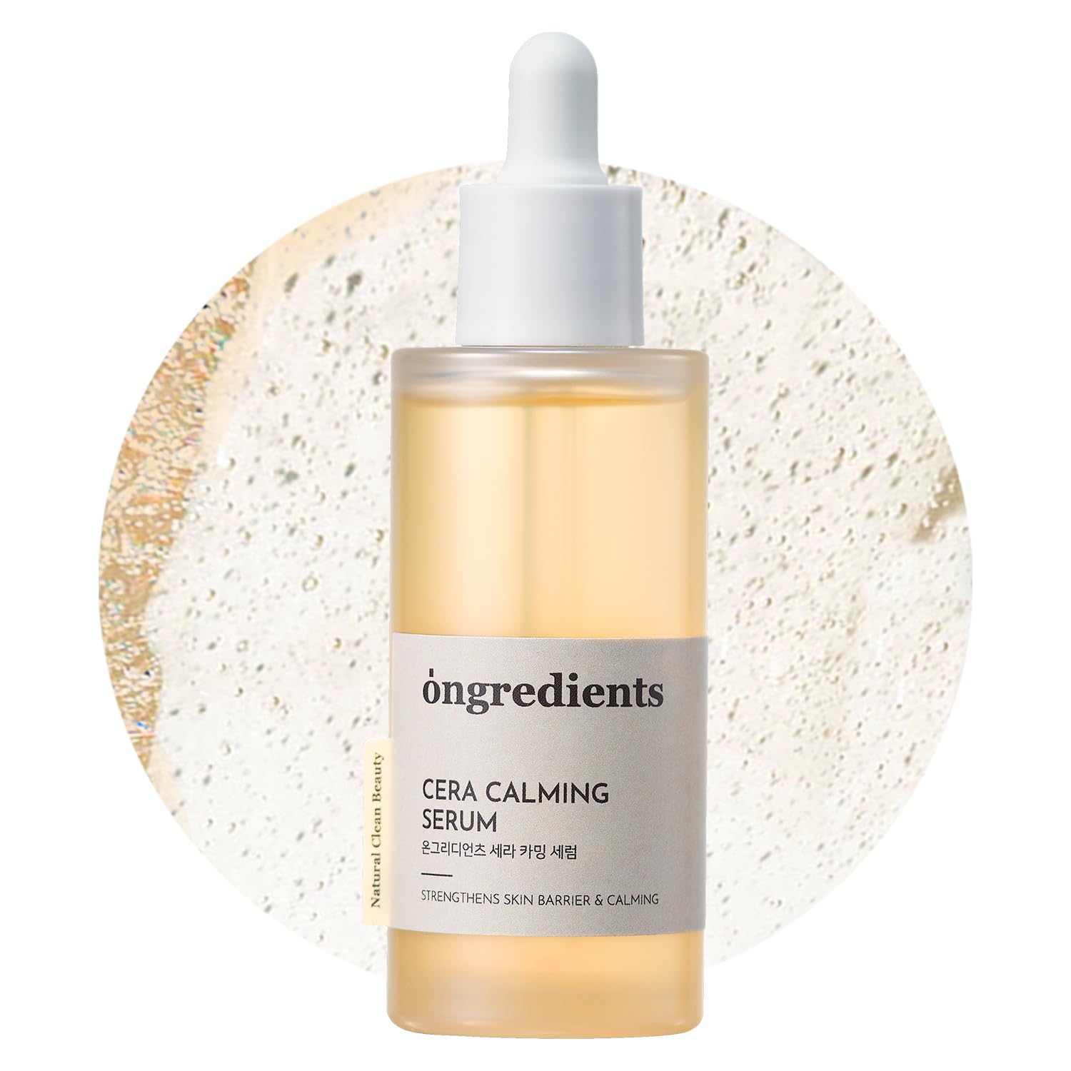 Ongredients Cera Calming Serum | Hydrating Facial Serum For Dry, Sensitive Skin | Centella, Panthenol, Ceramide, Soothing Calming Skin, Daily Skin Barrier | Vegan, Korean Skin Care 50Ml / 1.69 Fl Oz