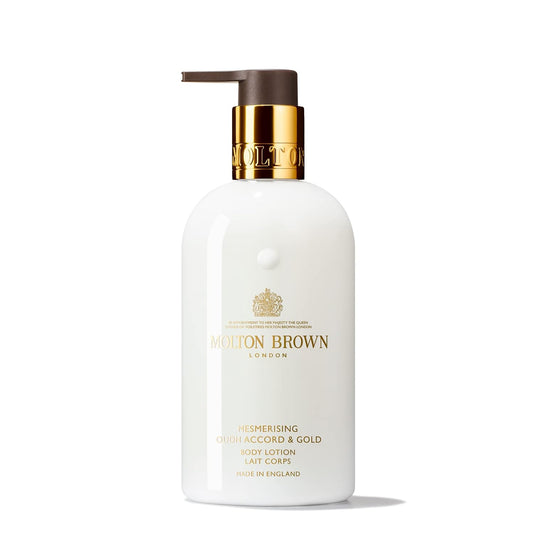 Molton Brown Mesmerising Oudh Accord & Gold Body Lotion 10 Fl. Oz. : Beauty & Personal Care