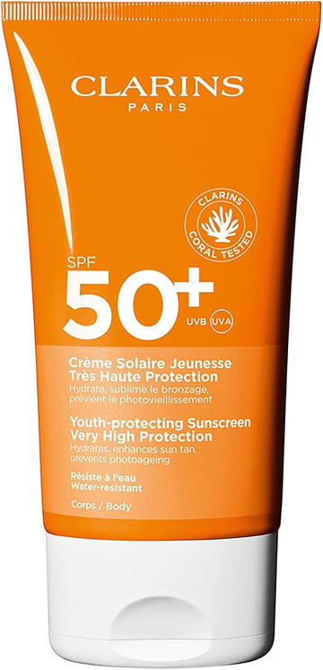 Clarins Youth-Protecting Sunscreen For Body Spf50 Very High Protection 150Ml