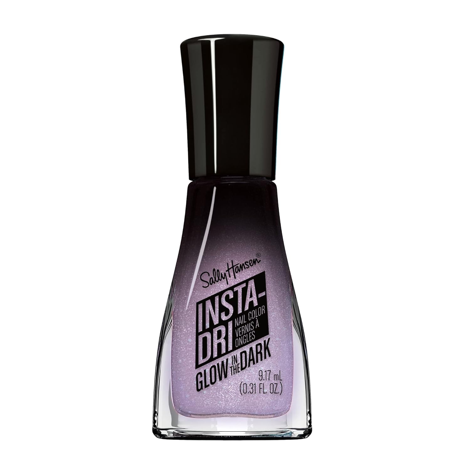 Sally Hansen Insta-Dri Nail Polish - Glow In The Dark - Purple Potion - 0.5 Fl Oz