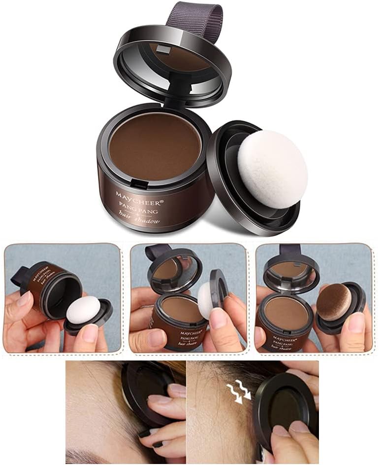 2-in-1 Hair Color Stick & Comb, Safe and Convenient Comb Hair Dye, Touch Up Stick, Waterproof and Sweatproof for Quick Touch,03# Brown : Amazon.co.uk: Beauty
