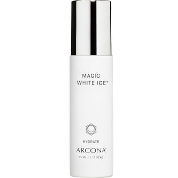Arcona Magic White Ice - Daily Oil Free Moisturizer - Hyaluronic Acid Moisturizer With Organic Aloe, Tea Tree, Vitamin C & Glyercin -Made In The Usa