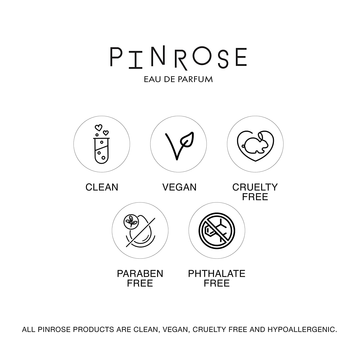 Pinrose Perfumes Bold Soul - Eau De Parfum Fragrance Spray - Clean, Vegan, Cruelty-Free, And Hypoallergenic Scent - Notes Of Crushed Blackberry, Tuberose, Vanilla, Cinnamon And Patchouli : Beauty & Personal Care