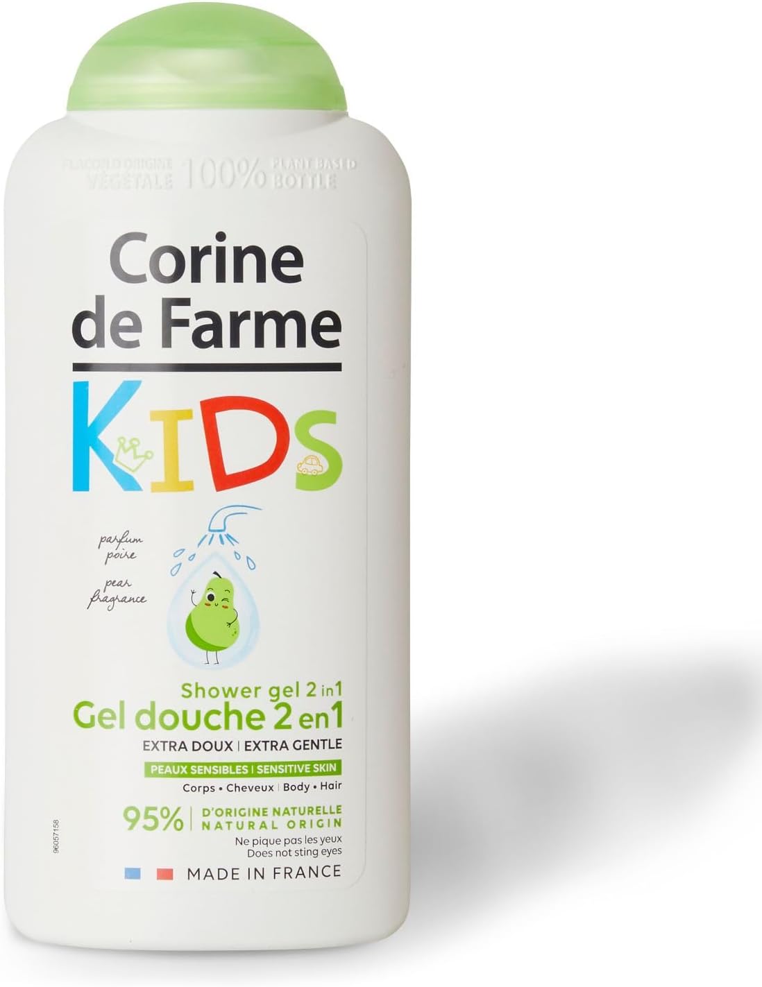 Gel De Ducha 2 En 1 Cuerpo & Cabello Kids Pera 300 Ml
