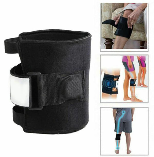 Pressure Point Brace Relieve Acupressure Leg Sciatica, Magnetic Therapy Self Heating Knee Support Wraps Pain Relief, Sciatic Nerve Brace For Knee Pain, Fit For Men & Women(2pcs)